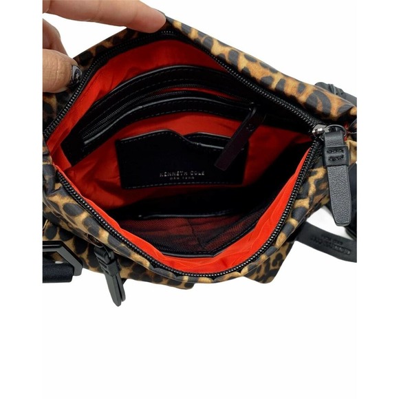 Kenneth Cole New York Vesey Cheetah Crossbody - Picture 3 of 10